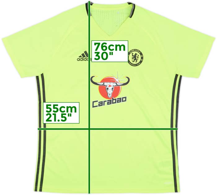 2016-17 Chelsea adizero Training Shirt - 5/10 - (XL)