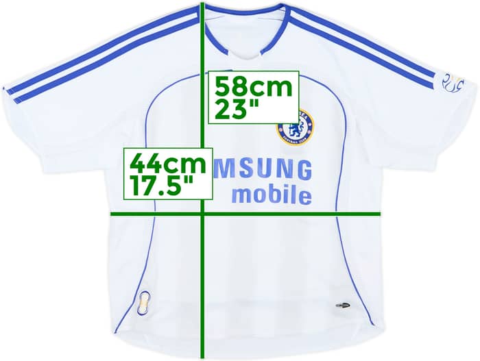 2006-07 Chelsea Away Shirt - 7/10 - (S.Boys)