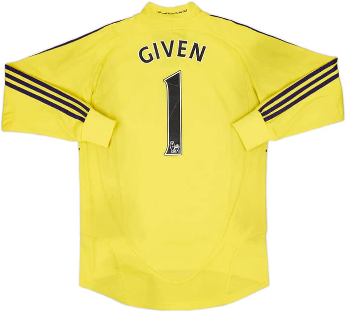 2008-09 Newcastle GK Shirt Given #1 - 5/10 - (S)