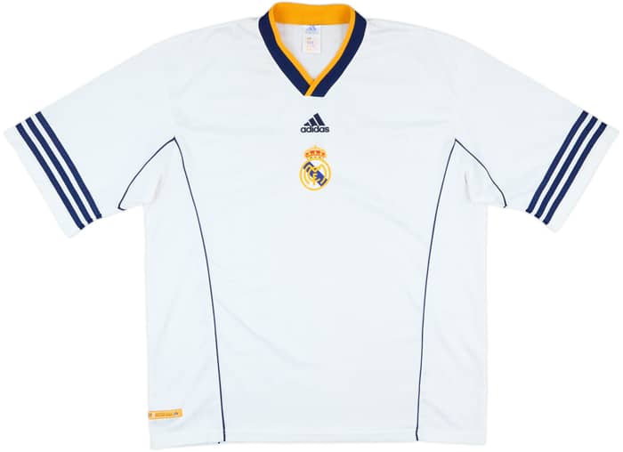 1998-99 Real Madrid adidas Training Shirt - 6/10 - (XL)