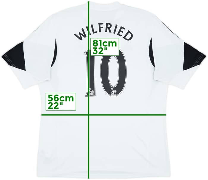 2013-14 Swansea Home Shirt Wilfried #10 - 8/10 - (XL)