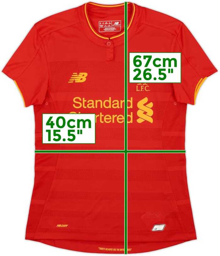 2016-17 Liverpool Home Shirt - 8/10 - (Women's S)