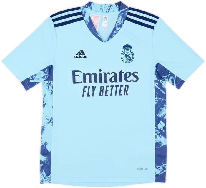 2020-21 Real Madrid GK Shirt - 10/10 - (M.Boys)