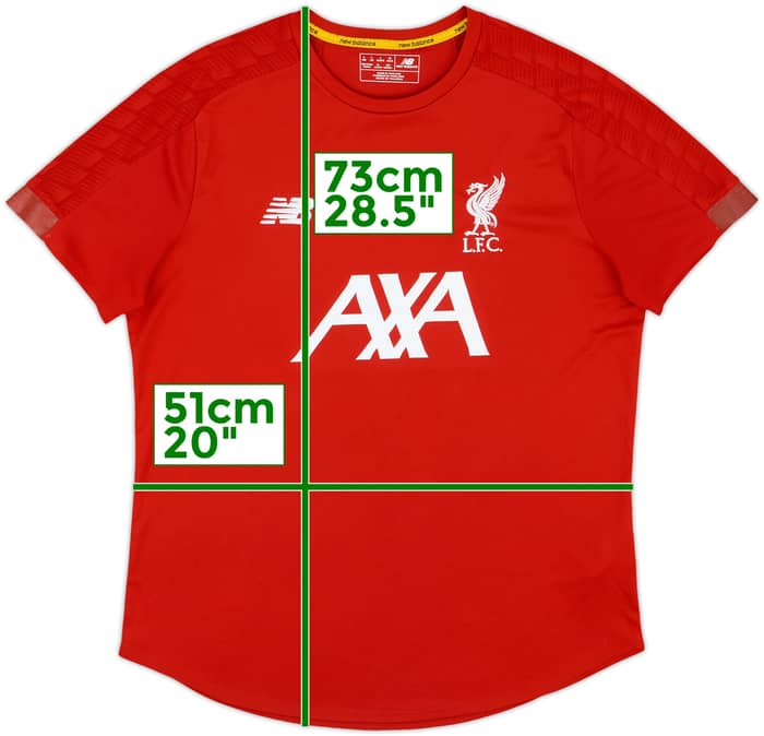 素敵な 2019-20 Liverpool (L) - 8/10 - Shirt Training Balance New ウェア