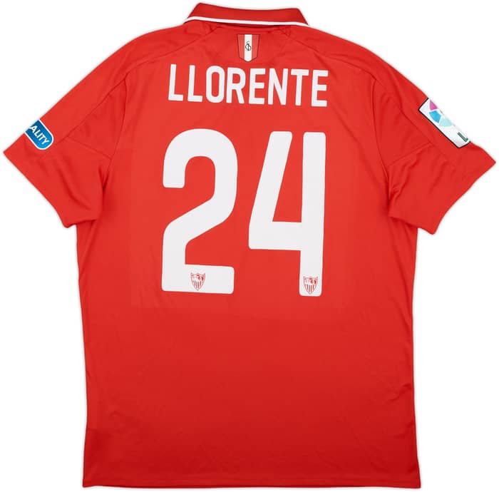 2015-16 Sevilla Away Shirt Llorente #24 - 6/10 - (L)