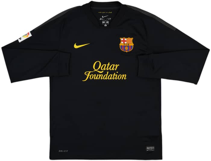 2011-12 Barcelona Away L/S Shirt Messi #10 - 7/10 - (M)