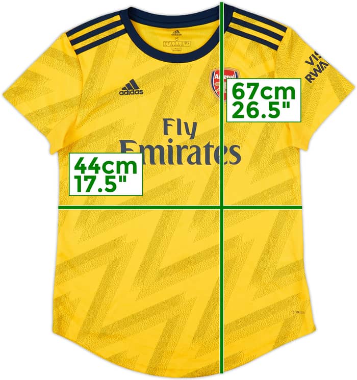 2019-20 Arsenal Away Shirt - 10/10 - (Women's S)