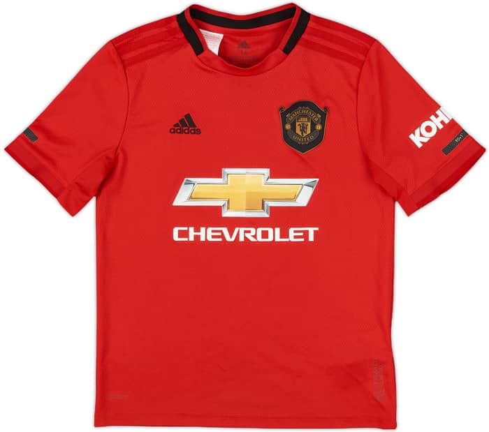2019-20 Manchester United Home Shirt - 9/10 - (M.Boys)