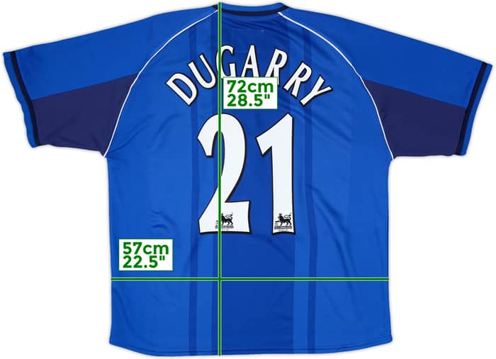 2002-03 Birmingham Home Shirt Dugarry #21 - 9/10 - (L)