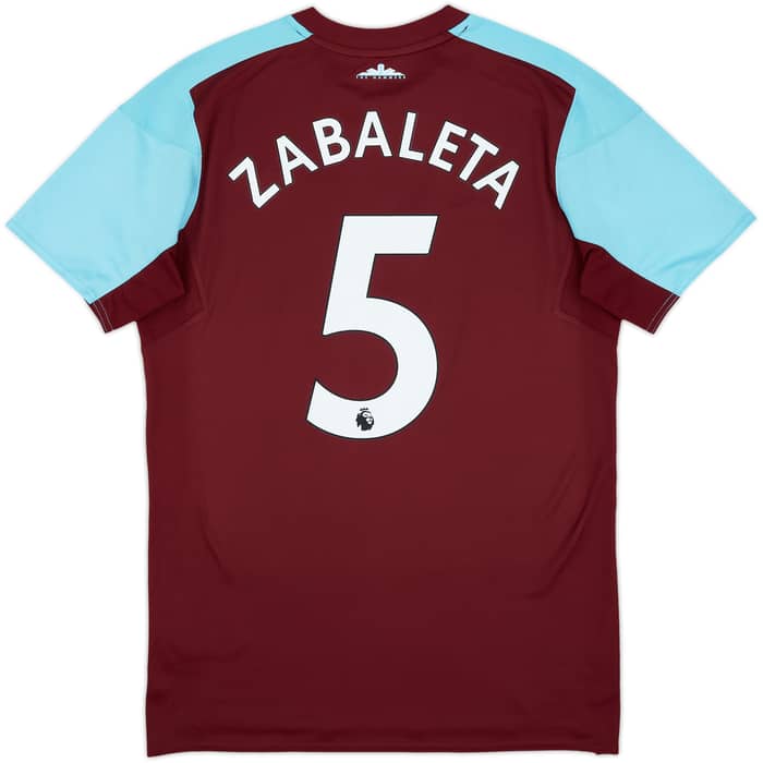 2017-18 West Ham Home Shirt Zabaleta #5 - 9/10 - (M)