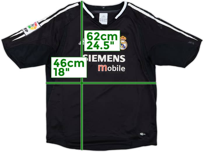 2004-05 Real Madrid Away Shirt - 4/10 - (M.Boys)