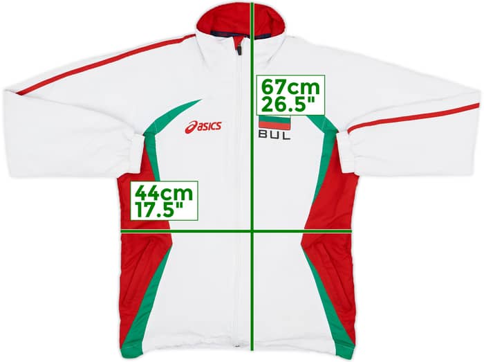 2010s Bulgaria Athletics Asics Track Jacket - 9/10 - (XS)