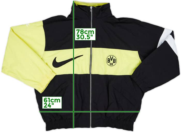 1995-96 Borussia Dortmund Nike Track Jacket - 7/10 - (XL)