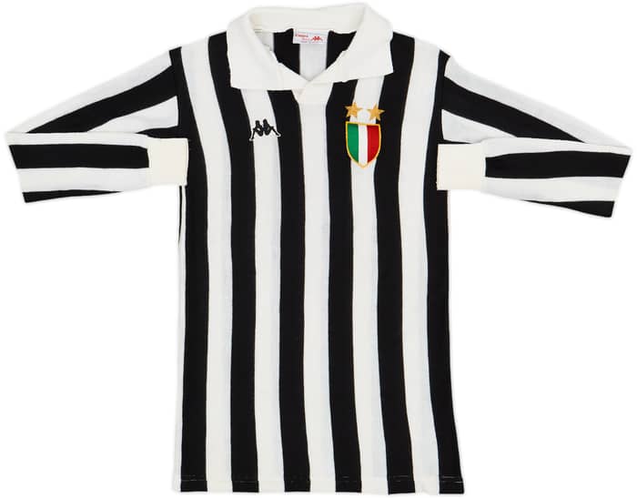 1982-83 Juventus Home L/S Shirt - 8/10 - (Y)