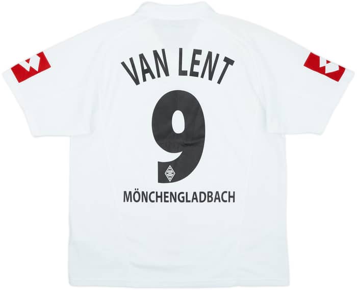 2003-05 Borussia Monchengladbach Home Shirt Van Lent #9 - 7/10 - (M)