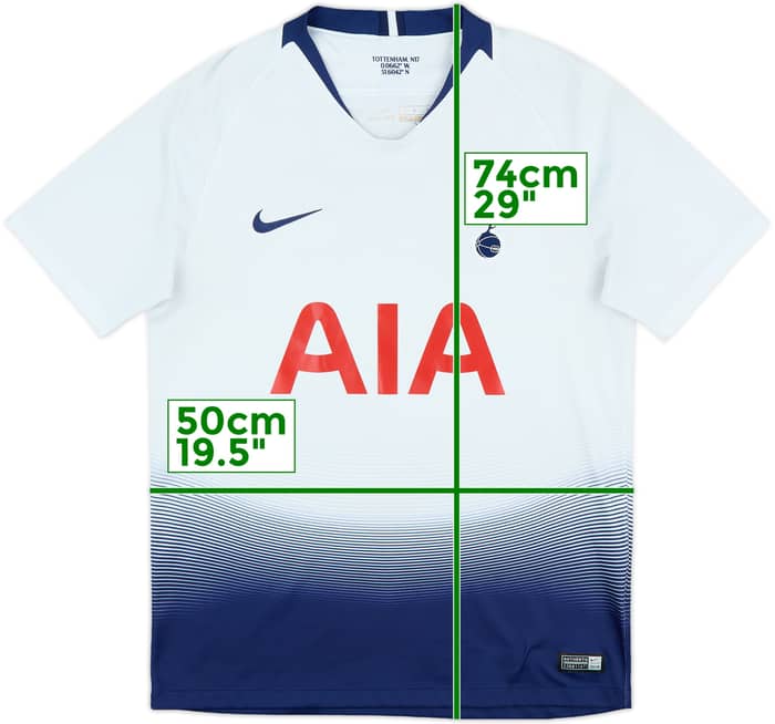 2018-19 Tottenham Home Shirt - 4/10 - (M)