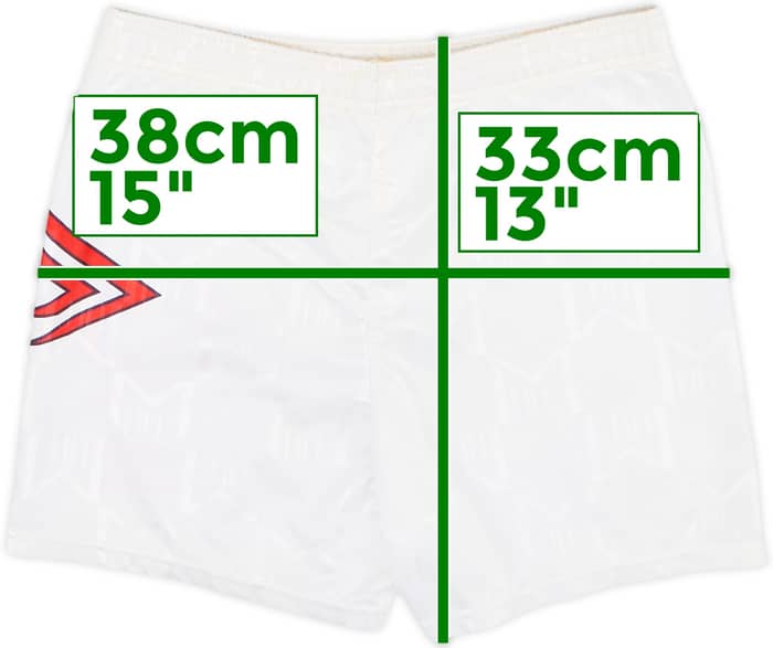 1992-94 Manchester United Home Shorts - 7/10 - (XL.Boys)