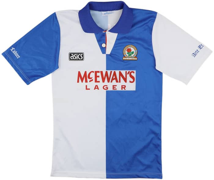 1994-95 Blackburn Home Shirt Shearer #9 - 8/10 - (S)