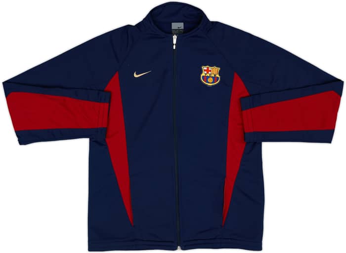 人気ブランド 海外通販 - 国内入手困難 2002-03 Barcelona Nike Track Jacket - 9/10 - (XL.Boys) トップス