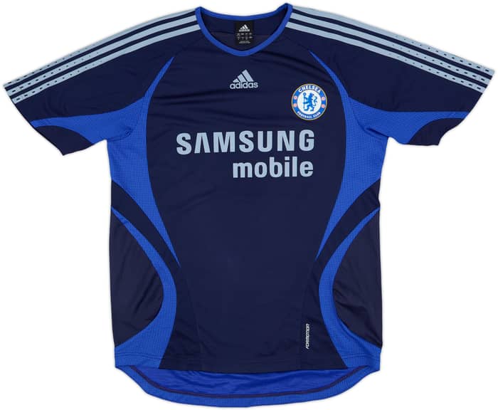 売り切れ必至！ 2006-07 Chelsea adidas Formotion Training Shirt - 8/10 - (L) ウェア