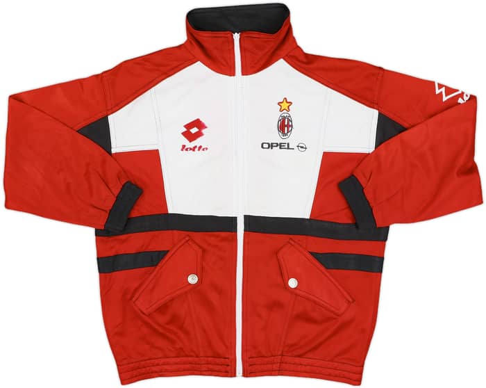 1994-95 AC Milan Lotto Track Jacket - 6/10 - (XL.Boys)