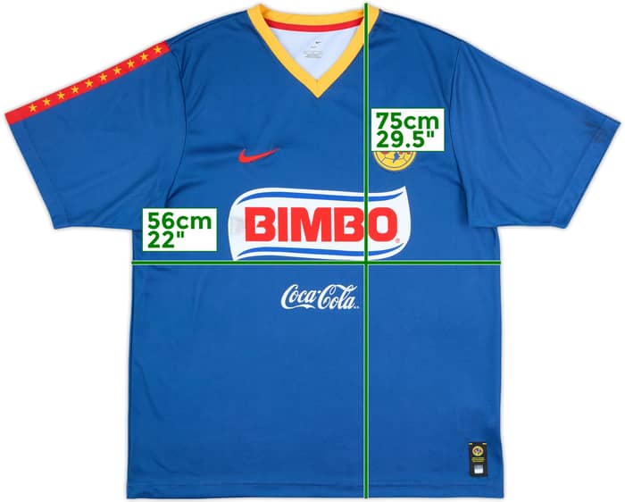 2006-07 Club America Basic Away Shirt - 9/10 - (L)