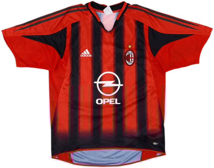 2004-05 AC Milan Home Shirt Nesta #13 - 7/10 - (M)