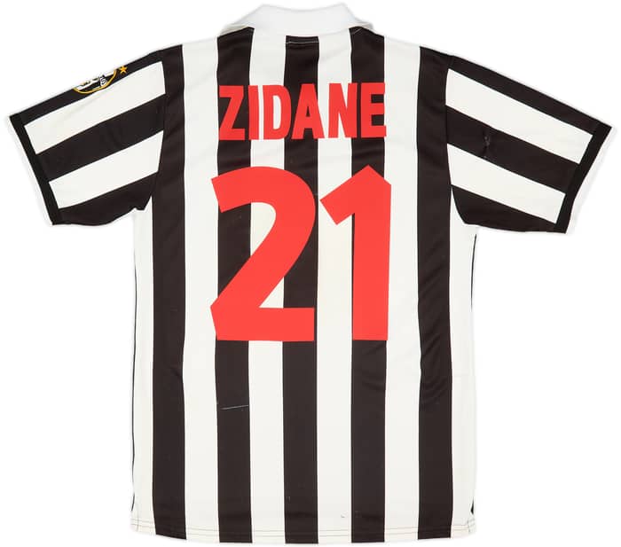 1998-99 Juventus Home Shirt Zidane #21 - 6/10 - (S)