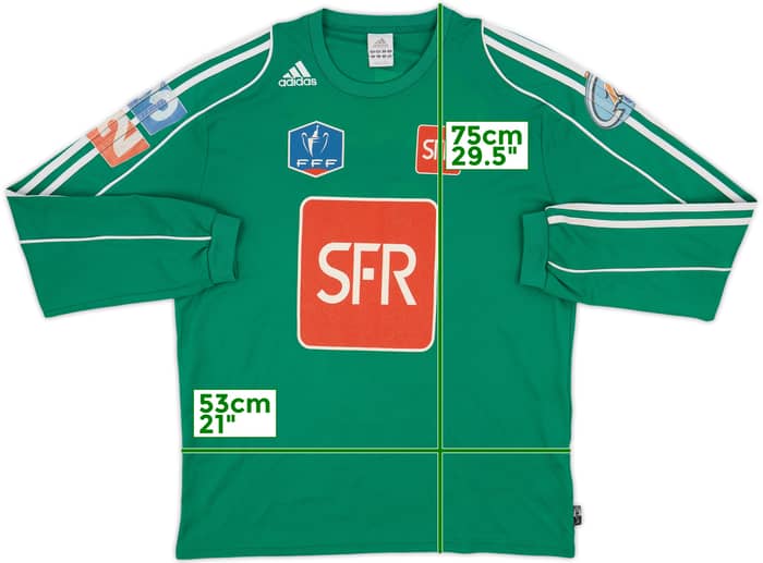 2008-09 Coupe De France L/S Shirt #11 - 8/10 - (XL)