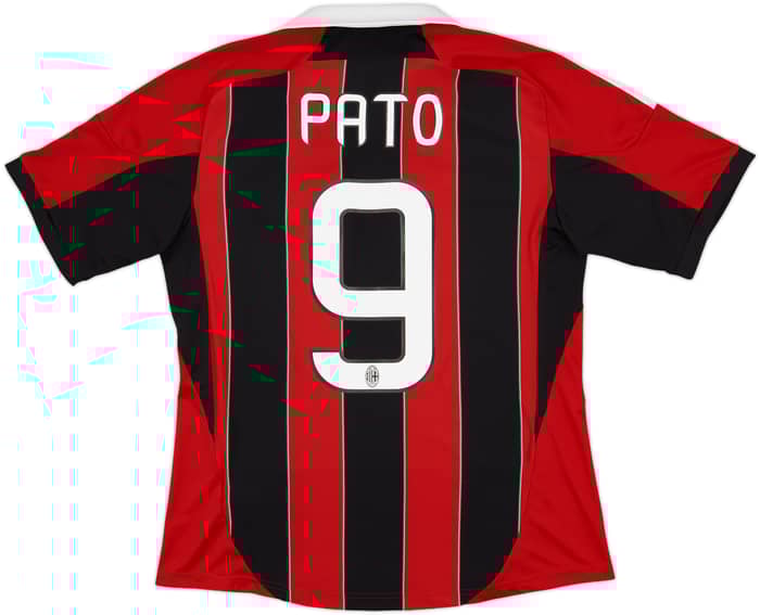2012-13 AC Milan Home Shirt Pato #9 - 8/10 - (M)
