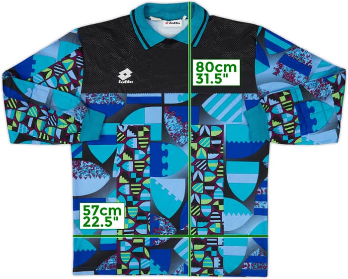 1990s Lotto Template GK Shirt - 8/10 - (XL)