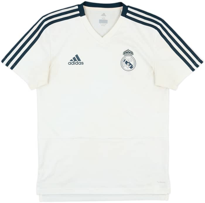 2018-19 Real Madrid adidas Training Shirt - 4/10 - (XS)