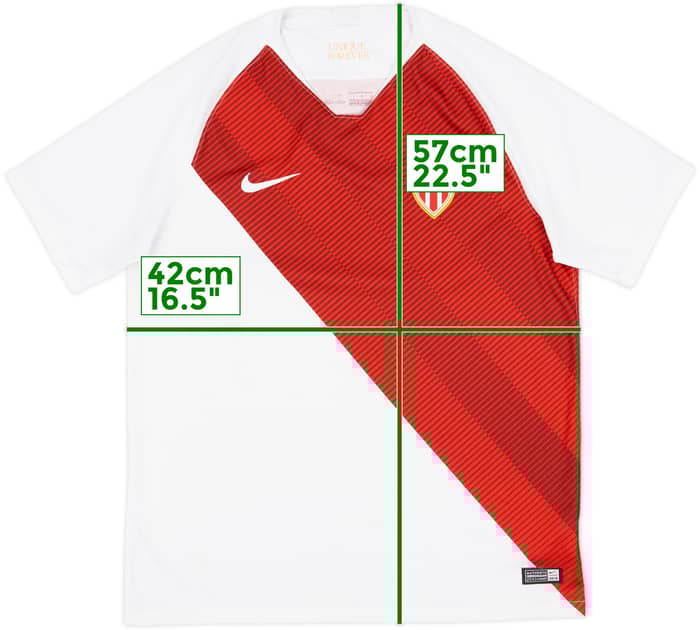 2018-19 Monaco Home Shirt - 6/10 - (L)