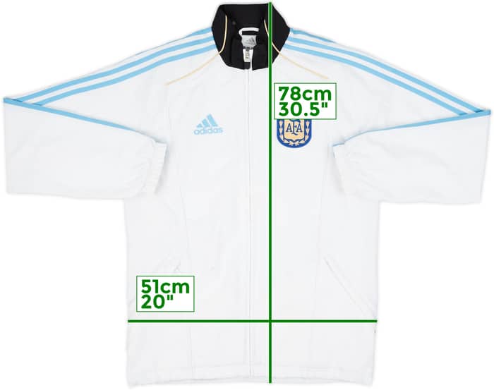 2009-10 Argentina adidas Track Jacket - 4/10 - (S)