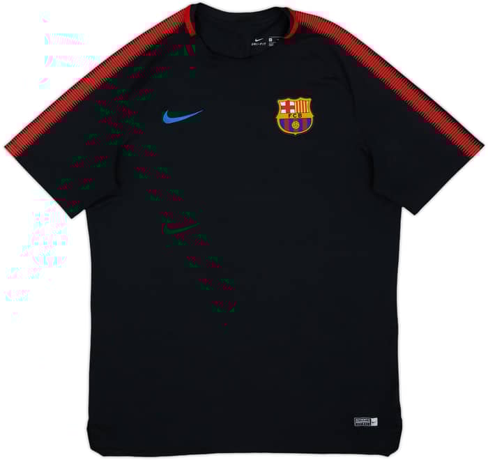 2017-18 Barcelona Nike Training Shirt - 8/10 - (XL)