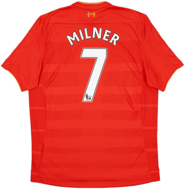 2016-17 Liverpool Home Shirt Milner #7 - 10/10 - (L)