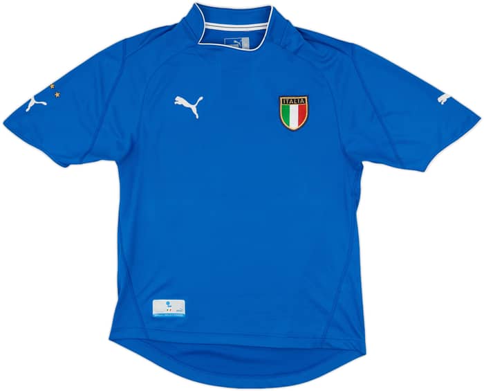 2003-04 Italy Home Shirt - 9/10 - (XL)