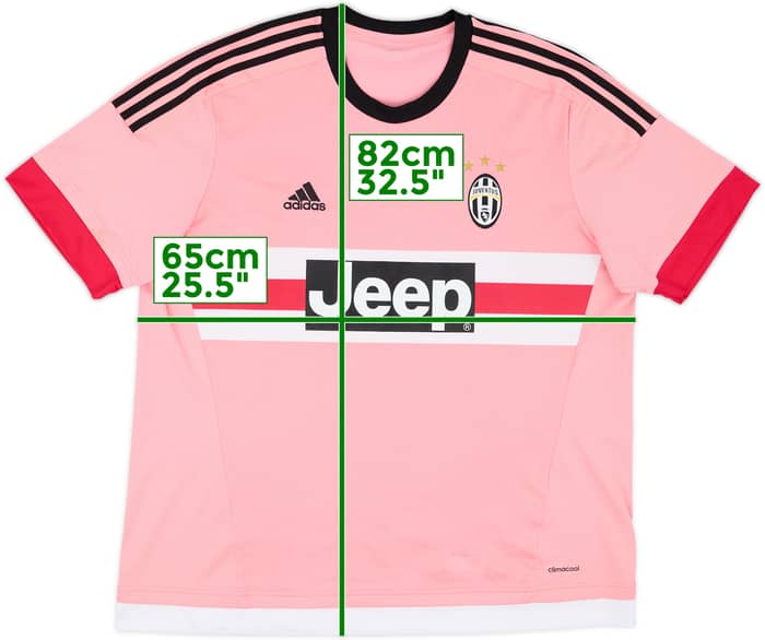2015-16 Juventus Away Shirt - 8/10 - (XXL)