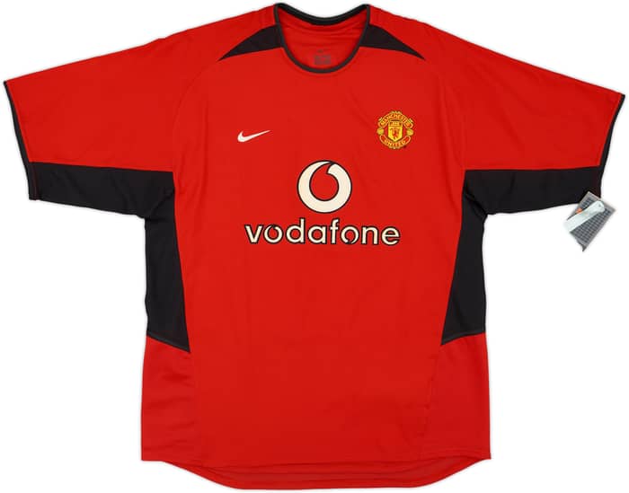 2002-04 Manchester United Home Shirt Beckham #7 (L)