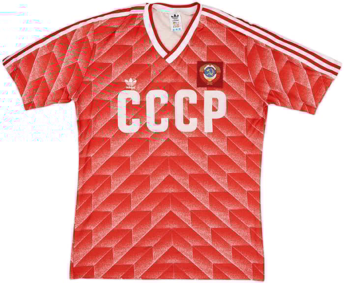 1988-89 Soviet Union Home Shirt - 8/10 - (L)