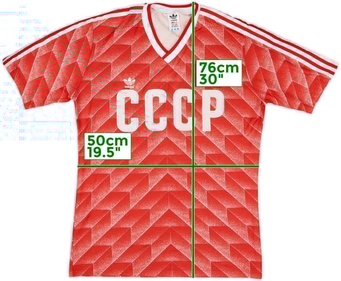 1988-89 Soviet Union Home Shirt - 8/10 - (L)