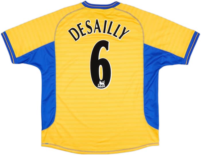 2000-01 Chelsea Away Shirt Desailly #6 - 8/10 - (XL)