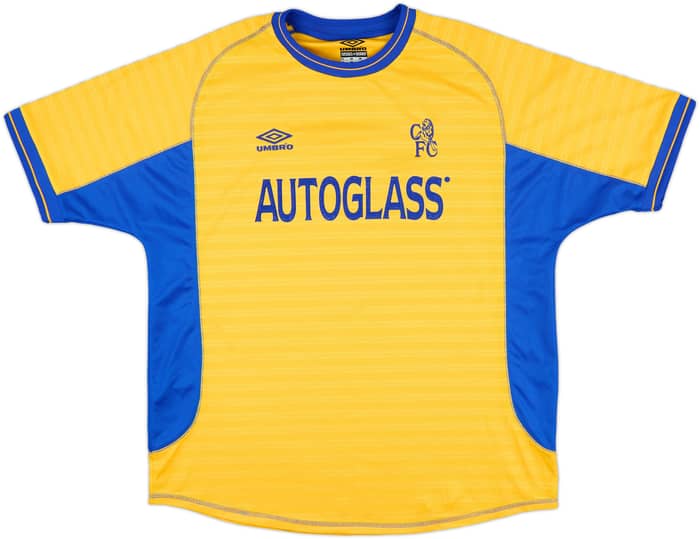 2000-01 Chelsea Away Shirt Desailly #6 - 8/10 - (XL)