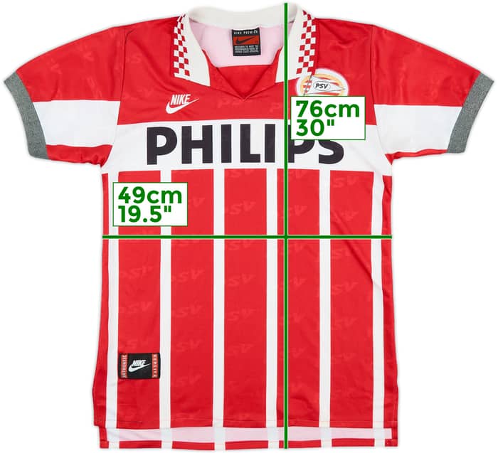 優先配送 Home PSV 1996-97 Shirt (XL) - 5/10 - 記念グッズ