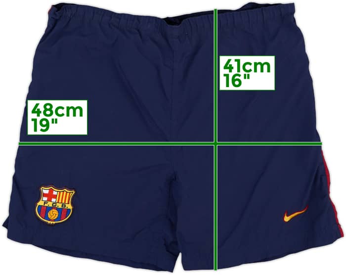 1999-00 Barcelona Home Shorts - 9/10 - (M)
