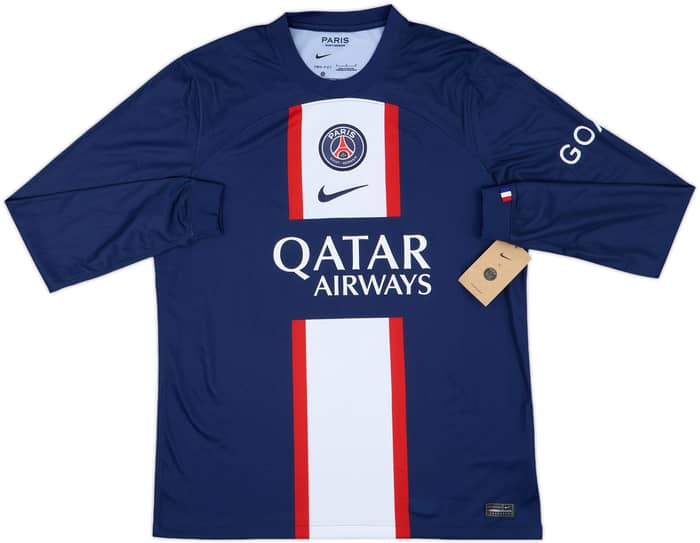 人気ブランド新作豊富 Shirt L/S Home Saint-Germain Paris 2022-23 Messi (L) #30 ウェア