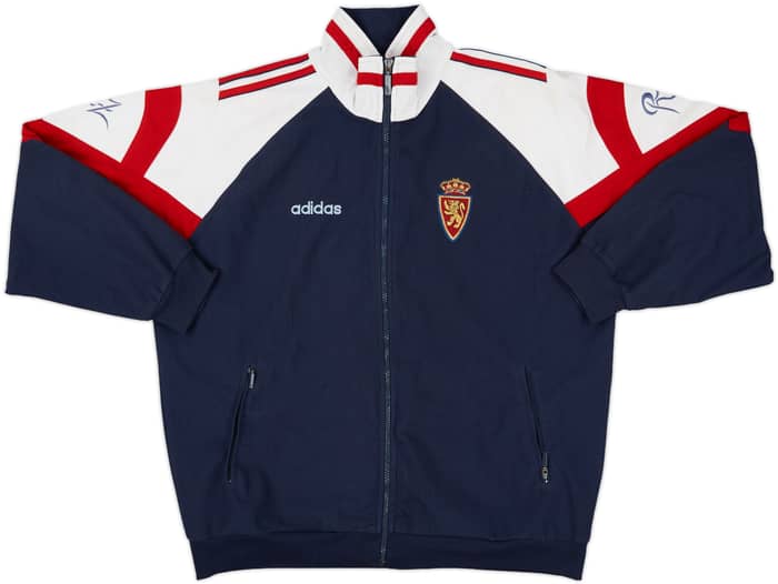 1997-98 Real Zaragoza adidas Track Jacket - 7/10 - (M/L)