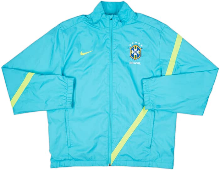 2011-12 Brazil Nike Track Jacket - 6/10 - (L)