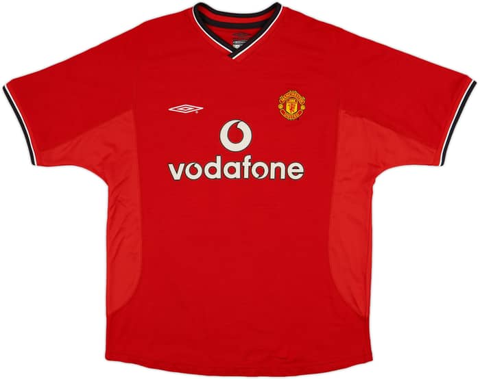 2000-02 Manchester United Home Shirt Veron #20 - 8/10 - (L)