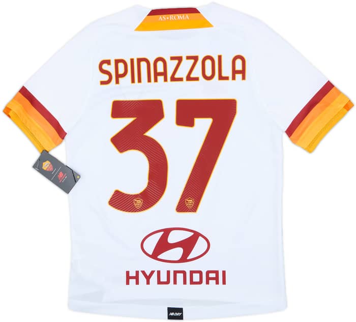 2021-22 Roma Away Shirt Spinazzola #37 (S)